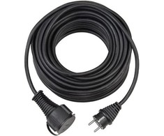 Brennenstuhl 1169900 - 25 m - 1 AC outlet(s) - IP44 - Juodas - Juodas