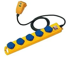 Brennenstuhl Super- Solid SL544 5 lizdai IP54 5m (1159900805)