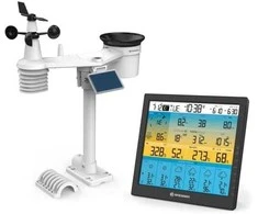 BRESSER 7-in-1 6 dienų 4CAST PRO SF WIFI Saulės orų centras 7-in-1