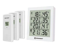 Bresser Temeo Hygro Quadro Meteorologinė stotis, balta