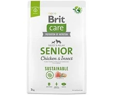 Brit Care SS Senior vištiena&amp;Insect NAUJIENA 3kg