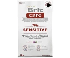 BRIT CARE Dog Sensitive Venison&amp;bulvės 3kg