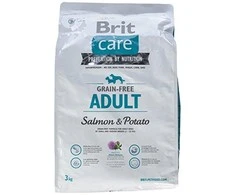 BRIT CARE Dog Adult su lašiša ir bulvėmis 3kg