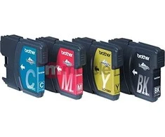 Rak Brother originalių užtaisų rinkinys LC-1100HYVALBP (cianas, rausva, geltona, juoda)