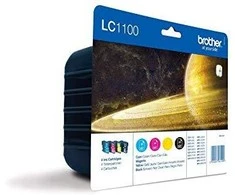Rašalo kasetė Brother LC1100 CMYK | DCP395CN/DCP585CW/DCP6690CW