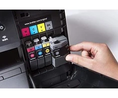 BROTHER LC-3219XLY Geltonas INK CARTRIDGE, 1,500P