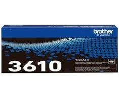 Brother TN-3610 Genuine Toneris Cartridge, Juodas | Brother TN3610 | Toneris cartridge | Juodas
