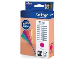 rašalas Brother originalus rašalas LC223M (rausva)