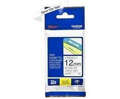 Brother | TZe-S221 Strong Adhesive Laminated Tape | Juodas on Baltas | TZe | 8 m | 9 cm