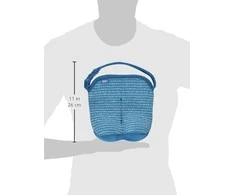 BUILT Bottle Buddy dviejų butelių krepšys su laikikliu (Dribble Dots Mėlyna)