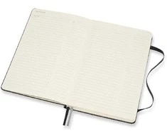 Moleskine MOLESKIE pastabos L (13x21cm) Menas Kulka taškai, hardcover, 160 puslapių, juoda