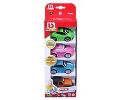 BB JUNIOR automobilių rinkinys Mano 1-oji kolekcija, 4 vnt., 16-85125
