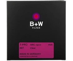 Filtras B&amp;W International B+W T-Pro 007 Clear MRC nano 49mm
