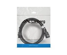 LANBERG CA-C13E-11CC-0030-BK ilginamasis maitinimo kabelis C13-> C14 3m VDE