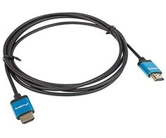 LANBERG HDMI M/M v2.0 cable 1m juodas 4K slim