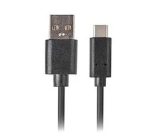 LANBERG CA-USBO-10CU-0005-BK laidas USB-C M A M 2.0 0.5M Juodas