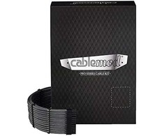 „CableMod C-Series PRO ModMesh 12VHPWR“ kabelių rinkinys, skirtas „Corsair RM“, „RMi“, „RMx“ („Juodas Label“) – anglies pluošto
