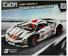 Cada Sportinis automobilis iš statybinių kubelių, 1696 elementai