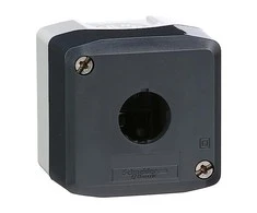 Schneider Electric 1 skylės kasetės korpusas 22mm pilkas IP65 - XALD01
