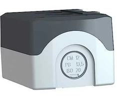 Schneider Electric 2 skylės dėklas 22mm pilkas IP65 - XALD02