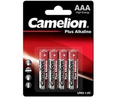 Camelion Plus Alkaline AAA (LR03), 4-pack 1-pack maitinimo elementai