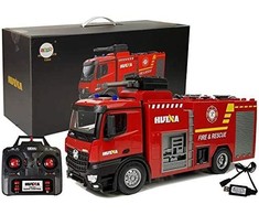 Huina Gaisrinės automobilis su nuotolinio valdymo pultu 1:14