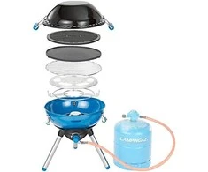 Campingaz Party Grilis 400 R gas cooker, gas grill (juodas / mėlynas, 50 mbar)