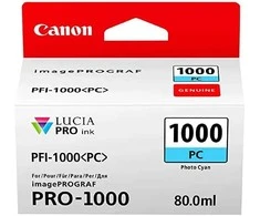 Canon PFI-1000 PC Originalus Foto žydra