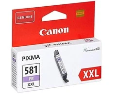 Canon CLI-581PB XXL rašalo kasetė, nuotrauka mėlynas