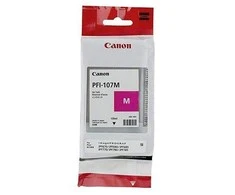 Rašalas Canon PFI107M rausvai raudonas | 130ml | iPF68X, 78X