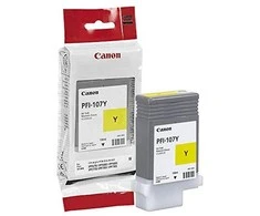 Rašalas Canon PFI107Y geltona | 130ml | iPF68X, 78X