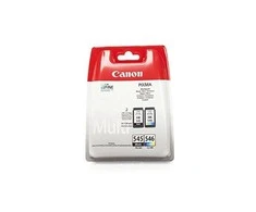 CANON 1LB PG-545 / CL-546 rašalo kasetė juodas ir spalva standartinė talpa bk: 180p cl: 180p 2 pakuočių lizdinė plokštelė be signalizacijos