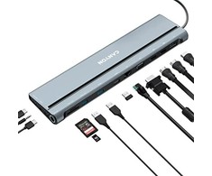 CANYON hub DS-90 14in1 USB-C Kosminė pilka