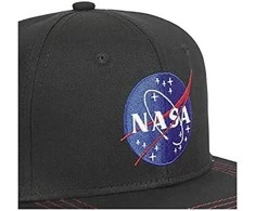 Kepurė Capslab Capslab NASA kosmoso misija Snapback Cap CL- NASA- 1-US2 Juoda 1 dydis