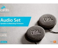 Cardo 45 mm garsiakalbių komplektas su garsu iš JBL