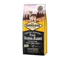 Carni Love Dog šviežia vištiena ir triušis suaugusiems 1,5kg