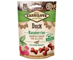 Carni Love Carnilove Cat skanėstas Antis su avietėmis su šviežia mėsa 50g
