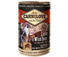 Carni Love Carnilove konservai Wild Meat su ėriena ir šerniena, 400g