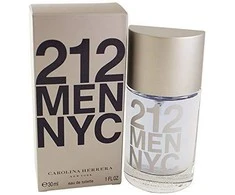 Carolina Herrera 212 NYC Men EDT tualetinis vanduo vyrams, 30 ml