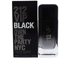 Kvepalai vyrams Carolina Herrera 212 VIP Black EDP, 100 ml