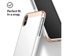 Caseology Savoy dėklas, skirtas iPhone Xs / X (baltas)