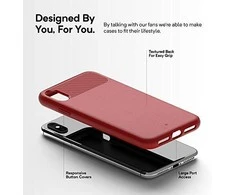 Caseology Vault dėklas skirtas Apple iPhone Xs Max Raudona