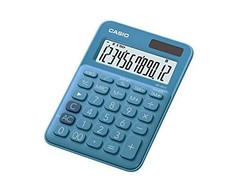 Skaičiuotuvas Casio MS-20UC-BU mėlynas 12 skaitmenų