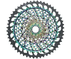 Galinis žvaigždžių blokas SRAM XG-1299 Eagle 12-speed 10-52T rainbow