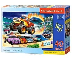 Castorland Dėlionė 40 vnt. - Mašinos