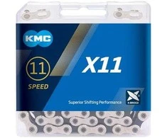 Grandinė KMC X11 Sidabrinis/Juodas 11-speed 118-links