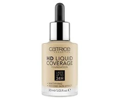 "Catrice Hd Liquid Coverage Foundation" dengiamasis makiažo pagrindas, išliekantis iki 24 val. 036 Lazdynų riešutas 30ml