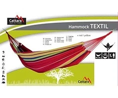 Hamakas Cattara Textil – raudonas-geltonas 200 x 100 cm