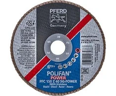 Šlifavimo diskas PFERD PFC 150 Z40 SG-POWER