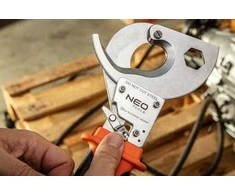 Neo Tools 400 mm vario ir aliuminio kabelių pjoviklis su reketu